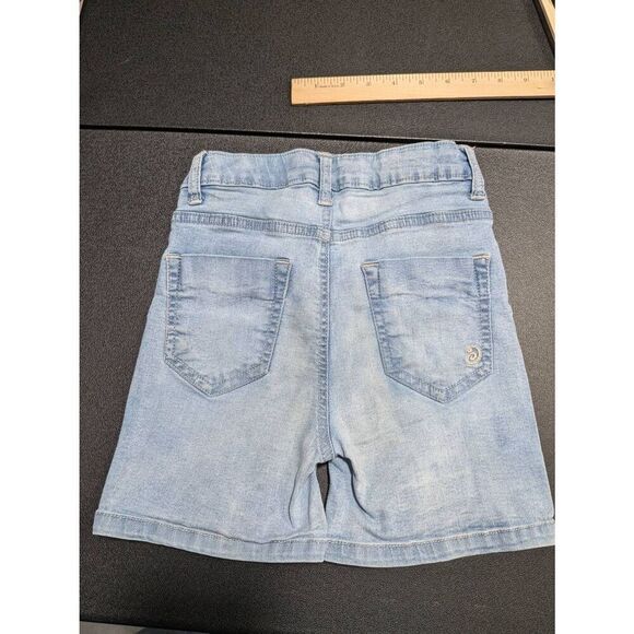 Indigo Rein Button Fly Front Jean Shorts Mid Rise Kid's Size 8 - Picture 4 of 5